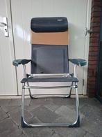 Grijze tuinstoel Crespo AL-213 Compact standenstoel, Ophalen, Aluminium