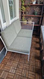 SEGERÖN Tuinbank / Loungebank 2 zits inclusief kussens, Tuin en Terras, Tuinbanken, Ophalen, Zo goed als nieuw, Metaal