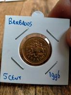 Barbados 5 cent 1996, Postzegels en Munten, Munten | Amerika, Ophalen of Verzenden, Zuid-Amerika, Losse munt