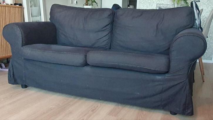 Ikea ektorp 2zits bank, Huis en Inrichting, Banken | Bankstellen, Gebruikt, Rechte bank, Tweepersoons, 75 tot 100 cm, Ophalen