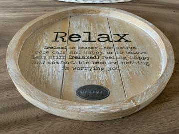 Dienblad hout Riverdale beschikbaar voor biedingen