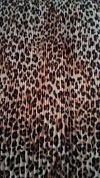 Prachtige Naiz Plissé Print rok, Bruin, Maat 42/44 (L), Ophalen of Verzenden, Zo goed als nieuw