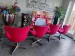 Woood Papillon Fauteuil - Rood, Ophalen, Gebruikt, Minder dan 75 cm, Metaal