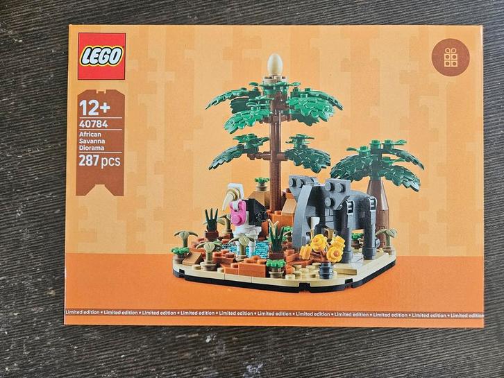 Lego GWP 40784 African Savanna Diorama NIEUW, Kinderen en Baby's, Speelgoed | Duplo en Lego, Nieuw, Ophalen of Verzenden