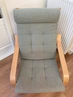 IKEA Poang Stoel - Groen - Zo Goed Als Nieuw!, Huis en Inrichting, Fauteuils, Ophalen, 75 tot 100 cm, Zo goed als nieuw, 50 tot 75 cm