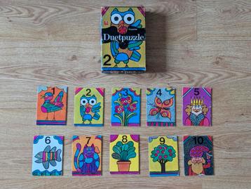 Retro vintage puzzel | Jumbo | duetpuzzle beschikbaar voor biedingen