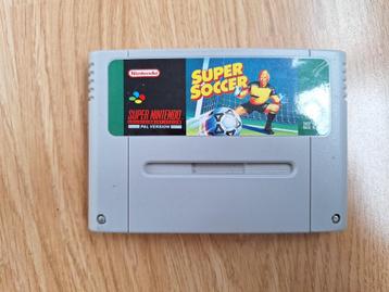 Super Soccer voor de Super Nintendo (SNES) beschikbaar voor biedingen