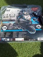 Verstelbare Skeelers 35-39 + Valhelm, Verstelbaar, Kinderen, Ophalen of Verzenden, Zo goed als nieuw