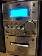 JVC Stereo Set - Radio, Cassette, CD (met AB), Microset, Cd-speler, JVC, Ophalen of Verzenden