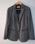 Blazer in zwart/wit pied de poule motief Gerry Weber mt 42, Zwart, Maat 42/44 (L), Ophalen of Verzenden, Zo goed als nieuw