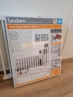 Lindam houten traphek, nieuw in doos, Kinderen en Baby's, Traphekjes, Ophalen, Nieuw, 100 tot 115 cm, Schroefhekje