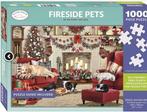 Otter House Puzzel - Fireside Pets - Gezocht ‼️, Ophalen of Verzenden, 500 t/m 1500 stukjes, Zo goed als nieuw, Legpuzzel