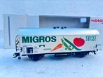 Marklin gesloten wagon Migros 48150, B, Wisselstroom, A, Marklin