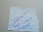 Handtekening. Gerard.v.Moorst. PEC Zwolle, Verzamelen, Sportartikelen en Voetbal, Ophalen of Verzenden, Gebruikt, Overige binnenlandse clubs