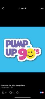 pump up to the 90's kaartjes+bus, Tickets en Kaartjes