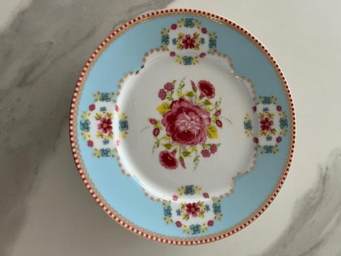 8x PiP Studio gebaksbordjes 17cm porselein, Huis en Inrichting, Keuken | Servies, Zo goed als nieuw, Overige typen, Overige stijlen