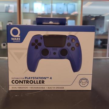 Qware PS4 Controller Blue - Nieuw in Doos beschikbaar voor biedingen