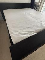 Bed Boxspring 180 * 200 cm, Huis en Inrichting, Slaapkamer | Boxsprings, Ophalen, Gebruikt, Zwart, Tweepersoons