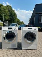 MIELE SET Warmtepompdroger + Wasmachine vrijstaand voorlader, Ophalen, 8 tot 10 kg, Refurbished, 1600 toeren of meer