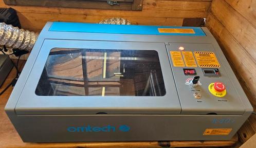 Omtech K40+ 40W Co2 lasersnijder, Doe-het-zelf en Verbouw, Gereedschap | Overige machines, Zo goed als nieuw, Ophalen