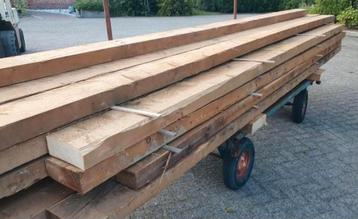 Meer dan 50 balken 4.5m 450cm met kopmaat van 20 bij 7.5cm beschikbaar voor biedingen