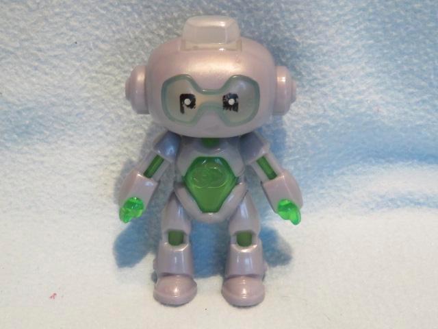Discovery Mindblown Robot UV Bot poppetje uit Happy Meal, Verzamelen, Film en Tv, Zo goed als nieuw, Tv, Beeldje, Replica of Model