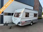 Dethleffs New Line 420 DB + mover + voortent + luif, Dwarsbed, Bedrijf, Treinzit, 750 - 1000 kg