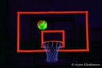 Basketbal in blacklight glow in the dark LED UV neon spots, Nieuw, Bal, Ophalen of Verzenden