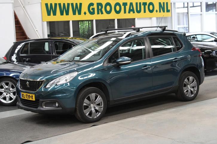 Peugeot 2008 1.2 PureTech Blue Lion 89.687km NAP, Panoramada, Auto's, Peugeot, Bedrijf, Te koop, ABS, Airbags, Airconditioning