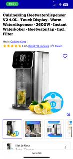 CK heetwaterdispenser, Witgoed en Apparatuur, Waterkokers, 1 tot 2 liter, Ophalen of Verzenden, Zo goed als nieuw