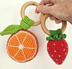 Gehaakte fruitrammelaar, Ophalen of Verzenden, Nieuw, Kraamcadeau