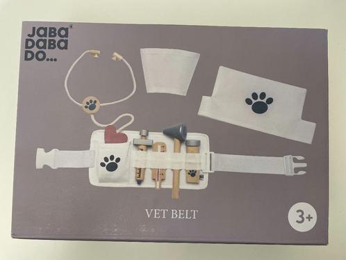 Houten dierenarts speel set Jabadabado, Kinderen en Baby's, Speelgoed | Houten speelgoed, Nieuw, Overige typen, Ophalen of Verzenden