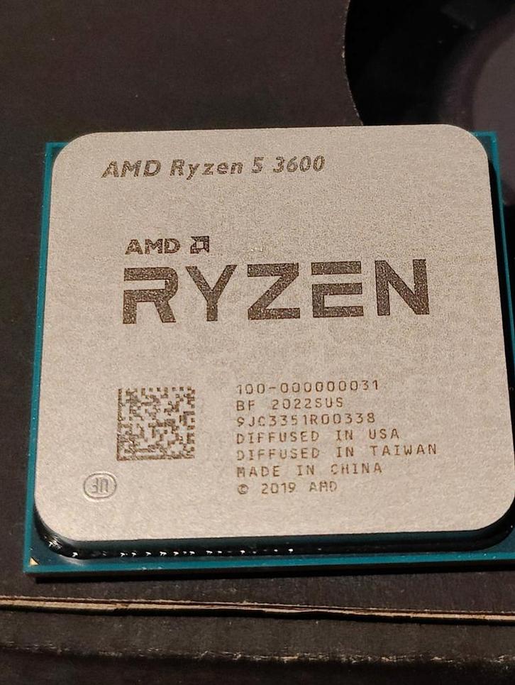AMD Ryzen 5 3600 CPU - AM4 Socket met nieuwe koeler, Computers en Software, Processors, Gebruikt, 6-core, 3 tot 4 Ghz, Ophalen of Verzenden