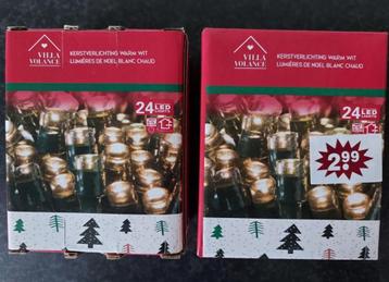24 Led lichtjes Warm Wit / Villa Volance - 2 doosjes beschikbaar voor biedingen