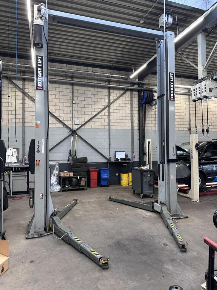 Rotary 6500KG 2 kolommer / 2 koloms hefbrug vloervrij! 2017, Auto diversen, Overige Auto diversen, Ophalen of Verzenden