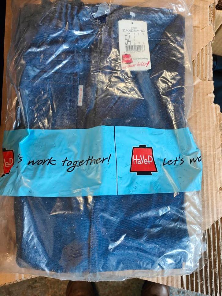 Wegens sluiting winkel HAVEP werKbroek in maat MT 54., Tuin en Terras, Werkkleding, Nieuw, Dames, Heren, Broek, Ophalen of Verzenden
