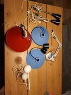 Vintage lampen hanglamp, tafellamp ikea hema, Ophalen of Verzenden