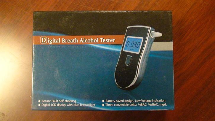 alcoholtester, Auto diversen, Auto-accessoires, Nieuw, Ophalen of Verzenden