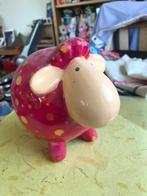 Roze schaap, Ophalen of Verzenden, Zo goed als nieuw, Steen, Aardewerk of Keramiek, Dier
