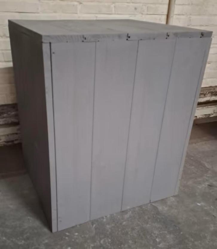 Decoratieve kist / plantentafel / kist Taupe, Huis en Inrichting, Woonaccessoires | Kisten, Gebruikt, 75 cm of meer, 50 tot 75 cm