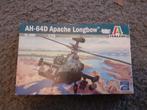 AH-64D Apache Longbow 1/72 KLU italeri bouwdoos, Hobby en Vrije tijd, 1:72 tot 1:144, Italeri, Helikopter, Nieuw