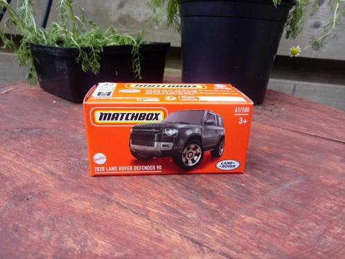 Land Rover Defender 90 '20 Matchbox, Hobby en Vrije tijd, Modelauto's | Overige schalen, Nieuw, Auto, Ophalen