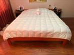 AUPING bed op maat gemaakt 180x210, Huis en Inrichting, Ophalen, Bruin, 210 cm, Tweepersoons