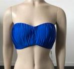 Seafolly bikinitol blauw strapless bandeau top 40/M 14, Ophalen of Verzenden, Nieuw, Blauw, Bikini