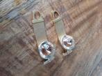 Set vintage goud vergulde manchetknopen, Ophalen of Verzenden, Overige materialen, Manchetknopen, Verguld