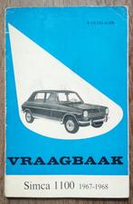 Vraagbaak Simca 1100, Ophalen of Verzenden