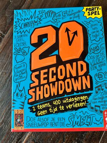 20 Seconde showdown, een super leuk spel, zeer goede staat beschikbaar voor biedingen