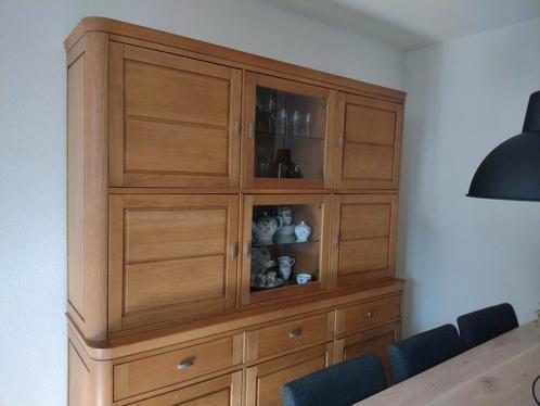 Groot buffetkast / dressoir licht eiken Theuns Faro, Huis en Inrichting, Kasten | Buffetkasten, Zo goed als nieuw, 200 cm of meer