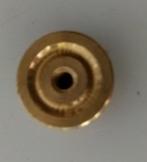 Bel moer voor Franse pendule met M3 schroefdraad., Antiek en Kunst, Antiek | Klokken, Ophalen of Verzenden