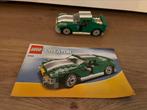 Lego 6743  groene race auto 3in1 compleet, Ophalen of Verzenden, Lego, Zo goed als nieuw